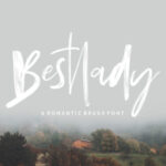 Bestlady Font Poster 11