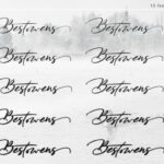 Bestowens Family Font Poster 5