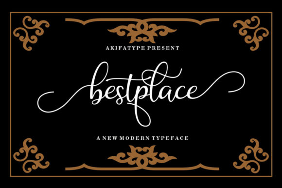 Bestplace Script Font