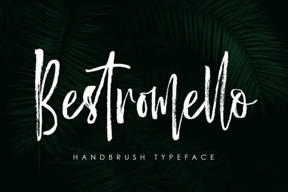 Bestromello Font Bestromello Font Poster 1