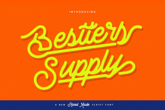 Bestters Supply Font Poster 1