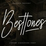 Besttones Font Poster 1