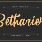 Betharie Font Poster 1