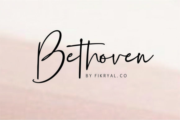 Bethoven Font