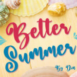 Better Summer Script Font Poster 1