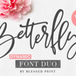 BetterFly 2 Font Poster 1