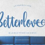 Betterlove Font Poster 1