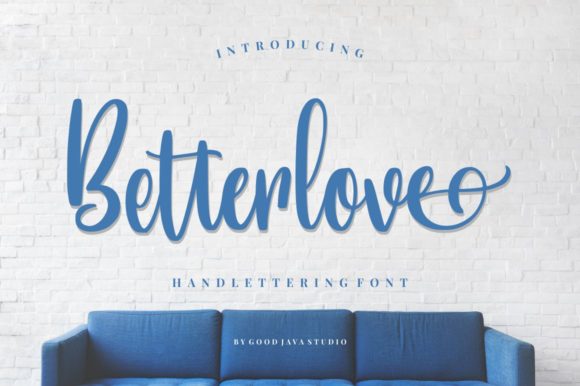 Betterlove Font Poster 1