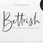 Bettrish Font Poster 1