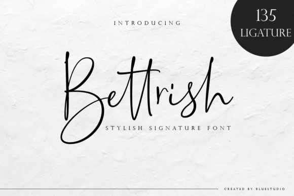 Bettrish Font Poster 1