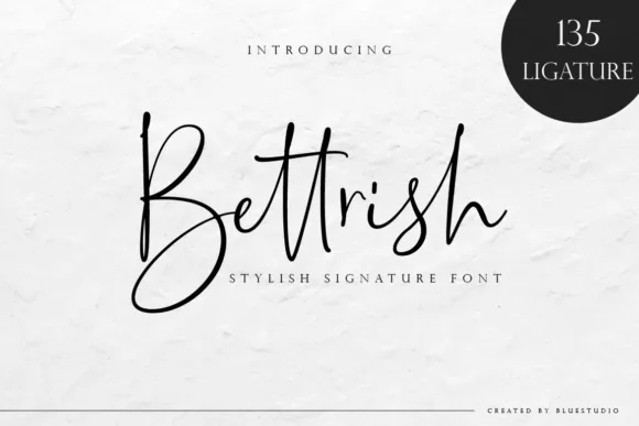 Bettrish Font Bettrish Font Poster 1