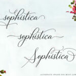 Bettrisia Script Font Poster 7