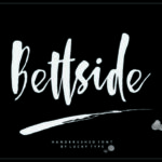 Bettside Font Poster 1