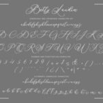 Betty Laudia Font Poster 9