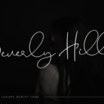 Beverly Hills Font Poster 1