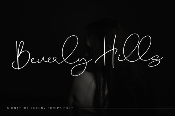 Beverly Hills Font Beverly Hills Font Poster 1
