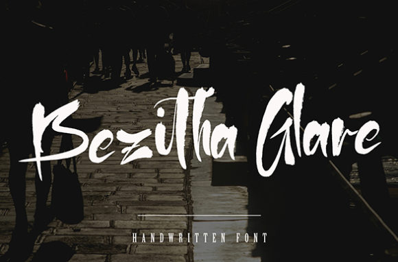 Bezitha Glare Font Poster 1