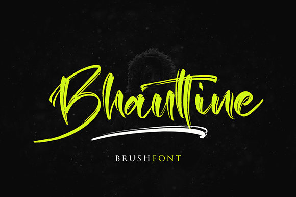 Bhauttine Font Poster 1