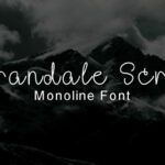 Bhrandale Script Font Poster 1