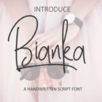 Bianka Font Poster 1