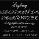 Bigbang Font Poster 7