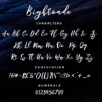 Bigbroade Font Poster 5