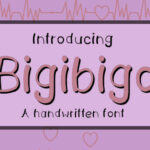 Bigibigo Font Poster 1