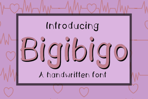 Bigibigo Font Poster 1