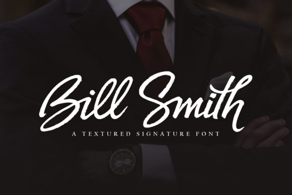 Bill Smith Font Poster 1