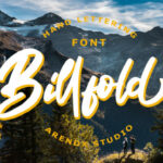 Billfold Font Poster 1