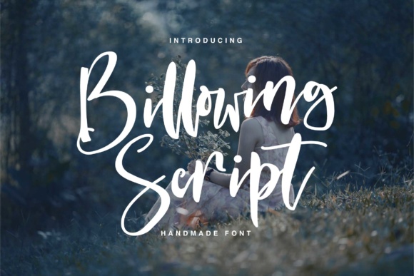 Billowing Script Font