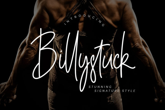 Billystuck Font Poster 1
