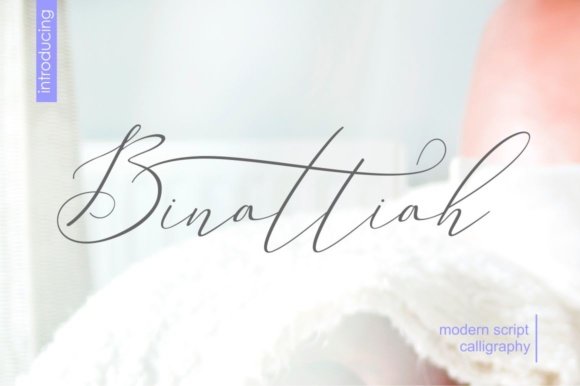 Binattiah Font Poster 1