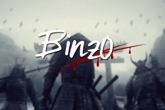 Binzo Font Poster 1