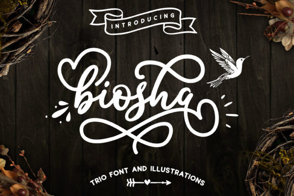 Biosha Font Poster 1