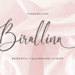 Birallina Font Poster 1