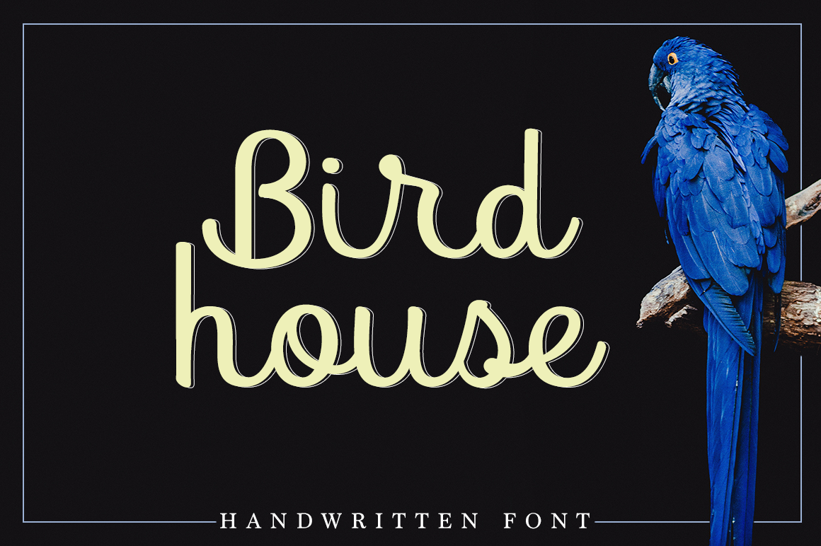 Bird House Font