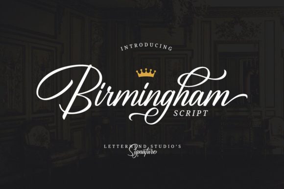 Birmingham Font Poster 1