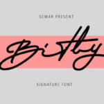 Bitly Font Poster 1