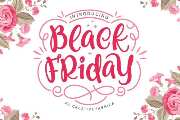 Black Friday Font