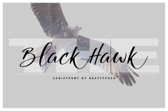 Black Hawk Font