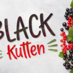 Black Kutten Font Poster 1