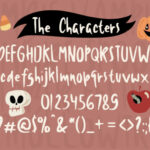 Black Shadows Font Poster 5