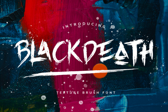 Blackdeath Font Poster 1