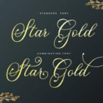 Blackstar Font Poster 2