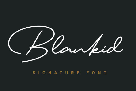 Blankid Font