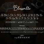 Blassville Font Poster 6