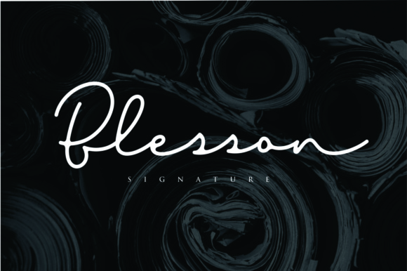 Blesson Font