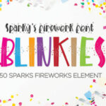 Blinkies Font Poster 1
