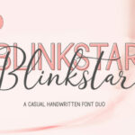 Blinkstar Duo Font Poster 1